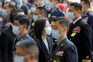 Taiwan president warns China vs ‘military adventurism’