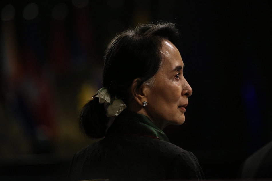 Aung San Suu Kyi. File Photos from the ASEAN summit meetings in Manila. November 14, 2017. Jonathan Cellona, ABS-CBN News