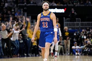 Thompson scores season-high 38 as Warriors drop Bucks