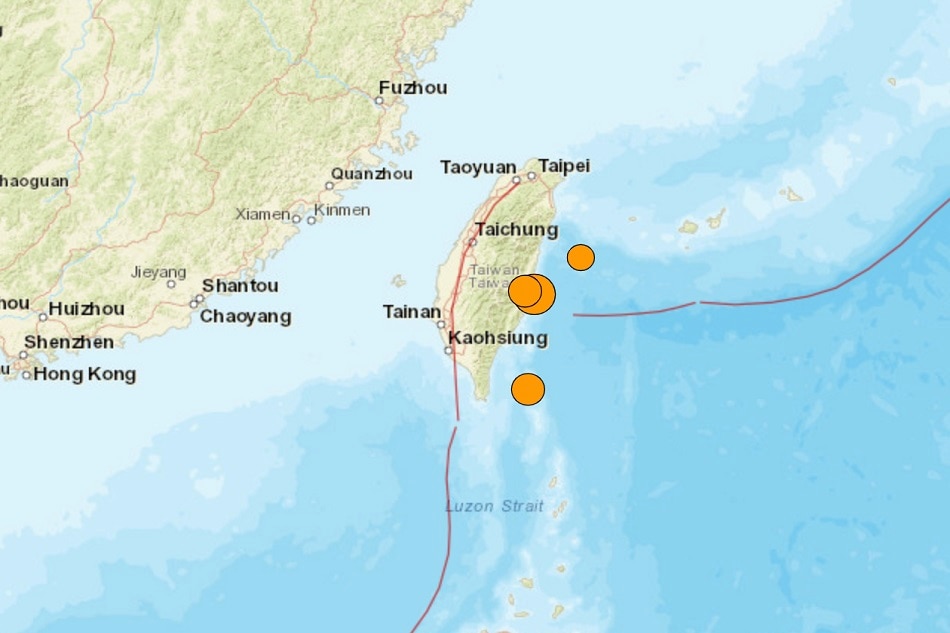 taiwan seismic map        <h3 class=