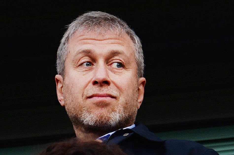 Roman Abramovich watches the English Premier League soccer match between Chelsea FC and Arsenal FC in London, March 22, 2014. Andy Rain, EPA-EFE