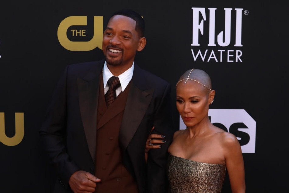 Will Smith and Jada Pinkett Smith attend the 27th Critics Choice Awards at the Fairmont Century Plaza Hotel in Los Angeles on March 13, 2022. David Swanson, EPA-EFE