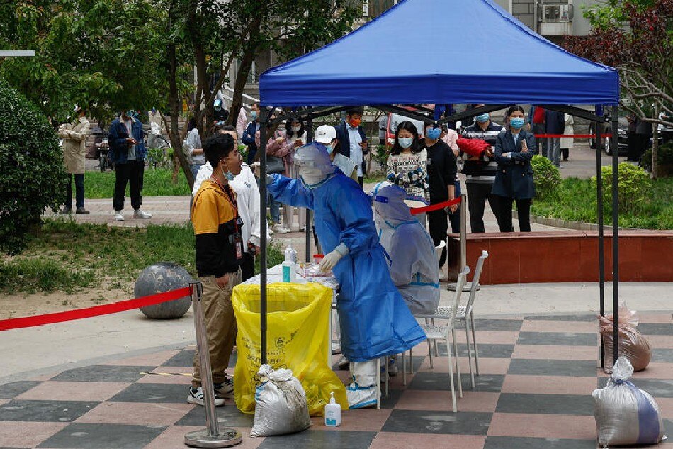 Beijing COVID Spike Prompts Mass Testing, Panic Buying | ABS-CBN News