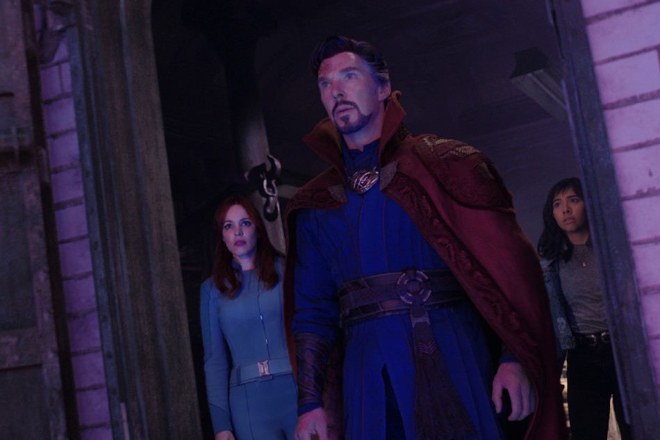 A still from 'Doctor Strange in the Multiverse of Madness'. Handout