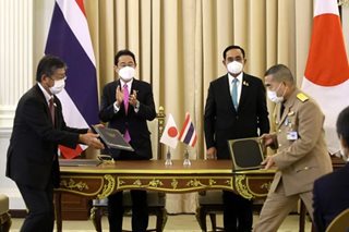 Japan, Thailand sign defense transfer agreement 