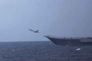 Japan monitors China navy activity involving aircraft carrier