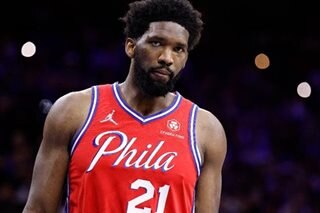 NBA: Embiid to miss two games for 76ers with left foot strain