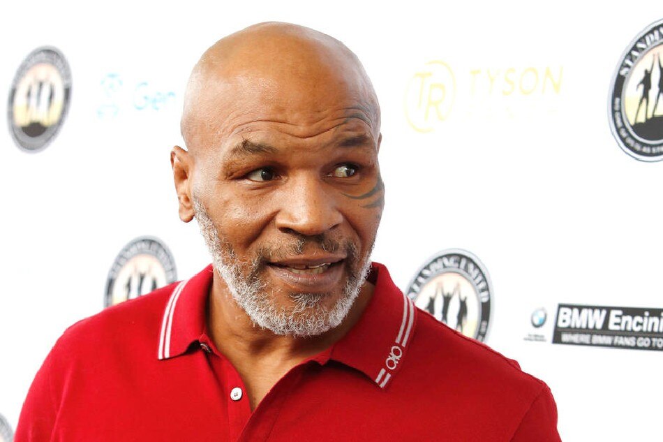 Tyson was initially friendly to the passenger when they boarded the flight, but snapped after the man ‘wouldn't stop provoking’ him, TMZ said. EPA-EFE/file