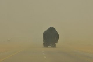 Sandstorm blankets Saudi capital