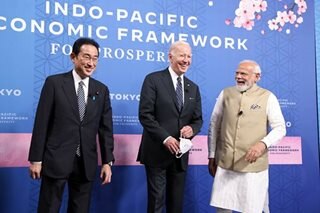 U.S. launches Indo-Pacific economic framework to push back China