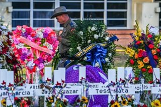 Tribute to victims of Uvalde shooting