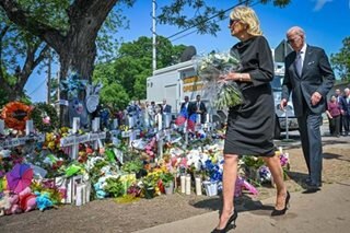 Biden visits victims of Uvalde shooting