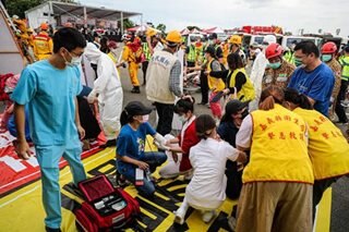 Taiwan holds emergency response drill