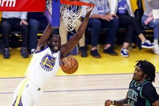 NBA finals: Warriors kinuha ang Game 5 vs Celtics