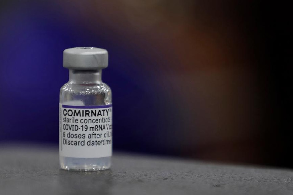  A view of a Pfizer vaccine against COVID-19, in Cali, Colombia, Feb. 16, 2022. Ernesto Guzman Jr, EPA-EFE/File