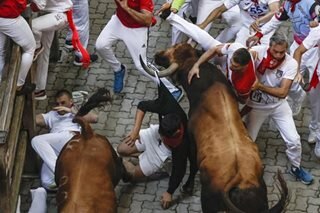 3 gored at Pamplona's bull run