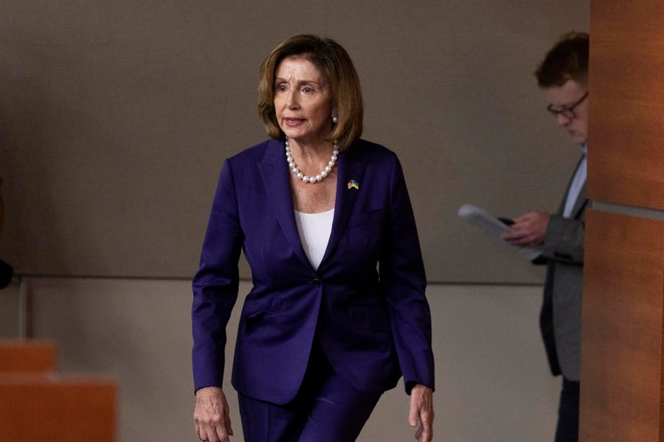 US Speaker of the House Nancy Pelosi arrives to hold a news conference, on Capitol Hill in Washington, DC, USA, on July 29, 2022. Michael Reynolds, EPA-EFE/File 