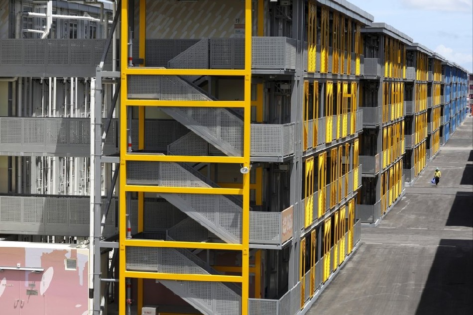 The Kai Tak isolation facility. Photo: Yik Yeung -man, South China Morning Post