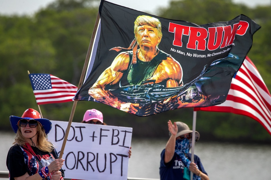 Trump supporters going Rambo