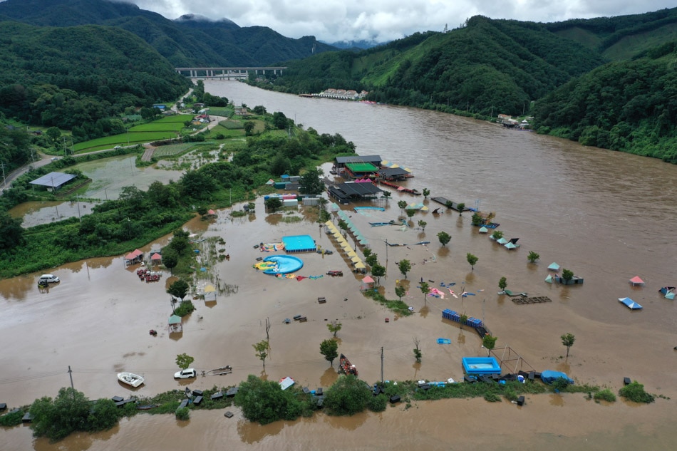 Heavy rainfall floods parts of South Korea