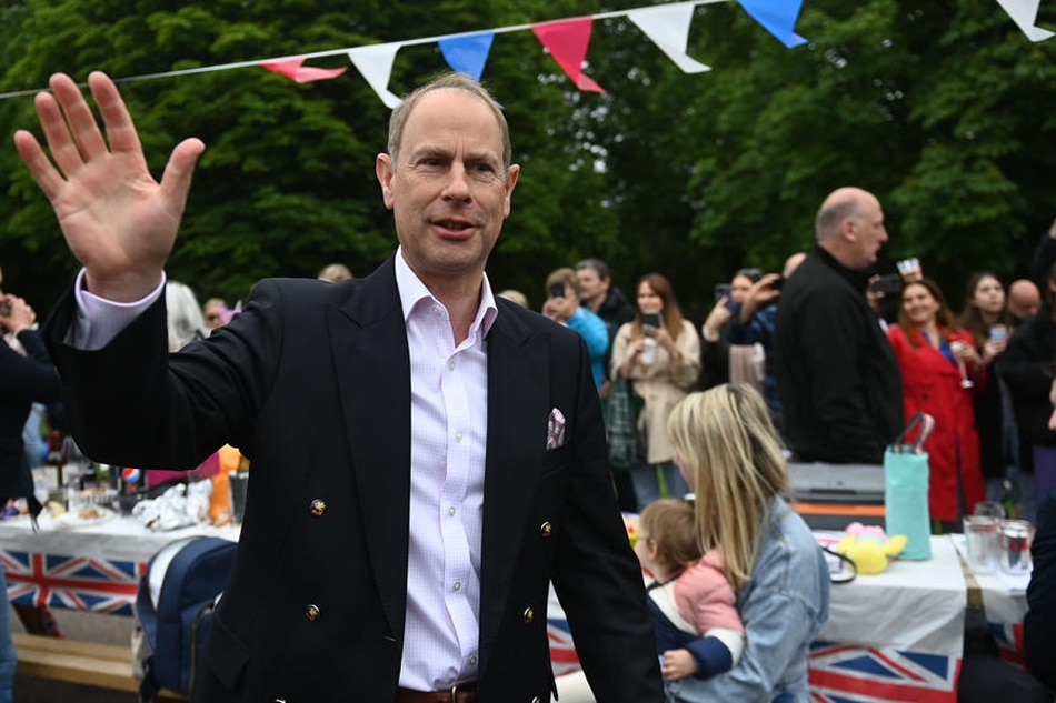 Edward, Earl of Wessex meets people as he visits The Big Lunch on the Long Walk, during the celebrations of the Platinum Jubilee of Queen Elizabeth II, near Windsor Castle Britain, June 5, 2022. Neil Hall, EPA-EFE