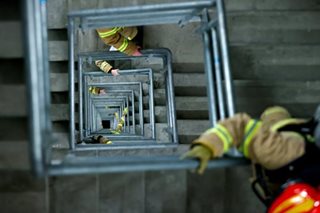 Firefighters climb to raise money for mental health