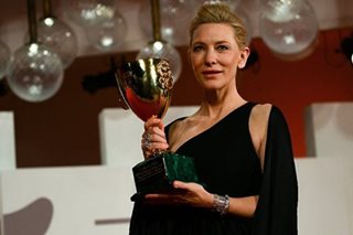 Cate Blanchett nabs second Venice best actress award