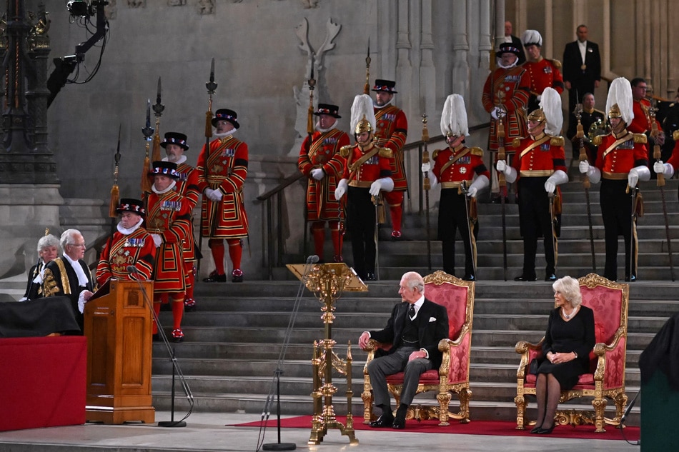 King Charles III faces British parliament | ABS-CBN News