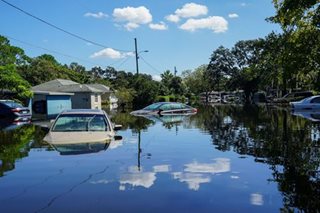 Aftermath at Hurricane Ian-battered Orlando