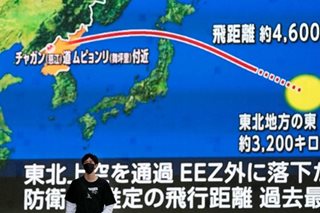 N. Korea fires 2 ballistic missiles