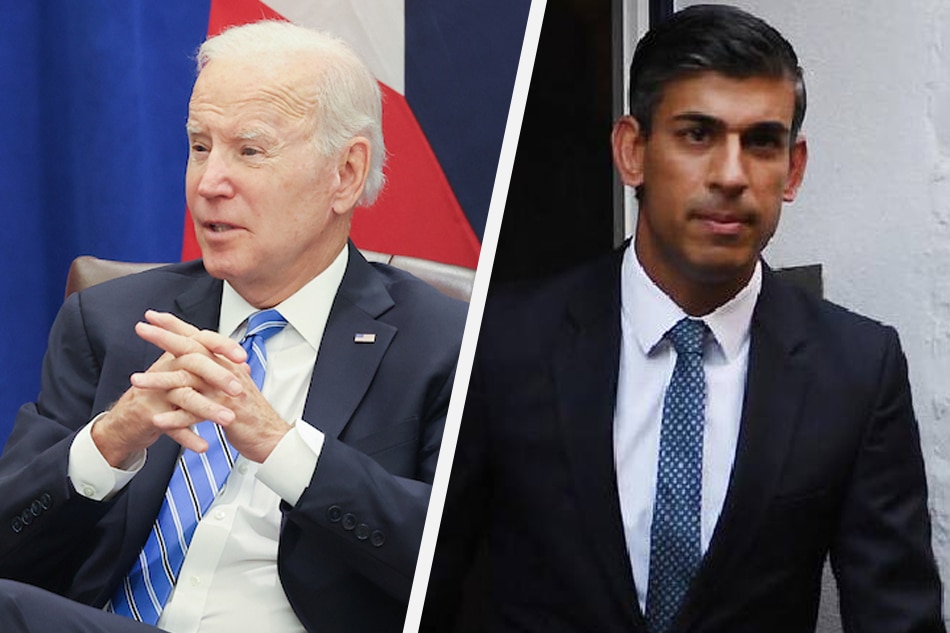 Biden, Sunak Agree To Back Ukraine, Stand Up To China: White House ...