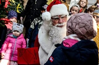 Santa Claus opens Christmas post office