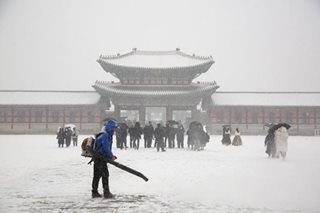 Heavy snow forecast for South Korea