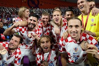 Croatia beats Morocco to finish third at World Cup