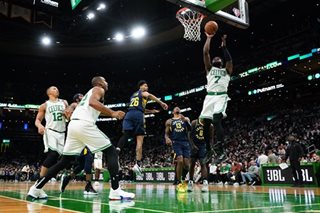 NBA: Jaylen Brown boosts Celtics over Pacers