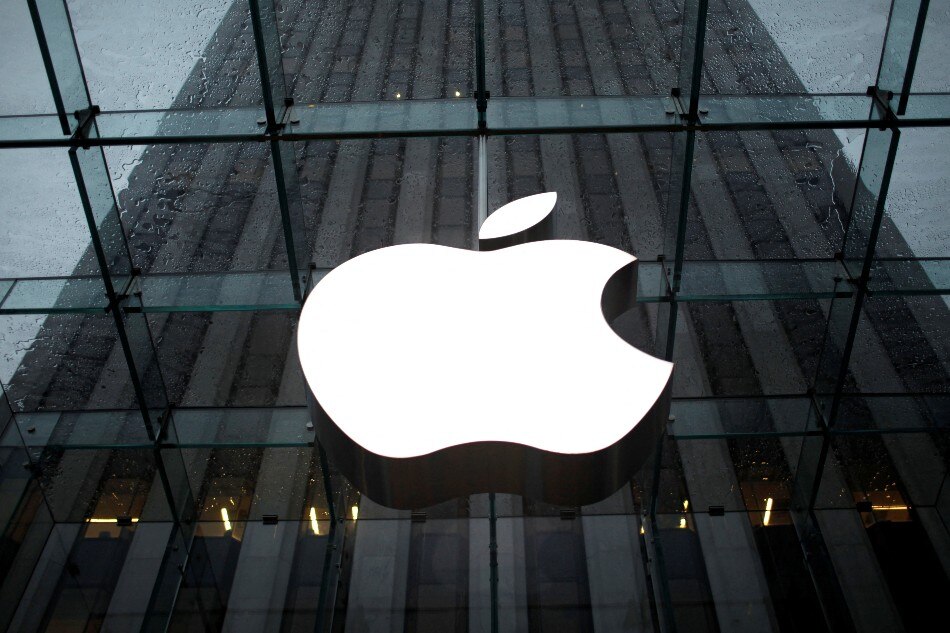 The Apple Inc. logo is seen in the lobby of New York City's flagship Apple store January 18, 2011. Mike Segar, Reuters/File Photo