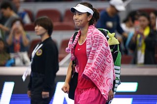 Australian Open to allow 'Where is Peng Shuai?' shirts