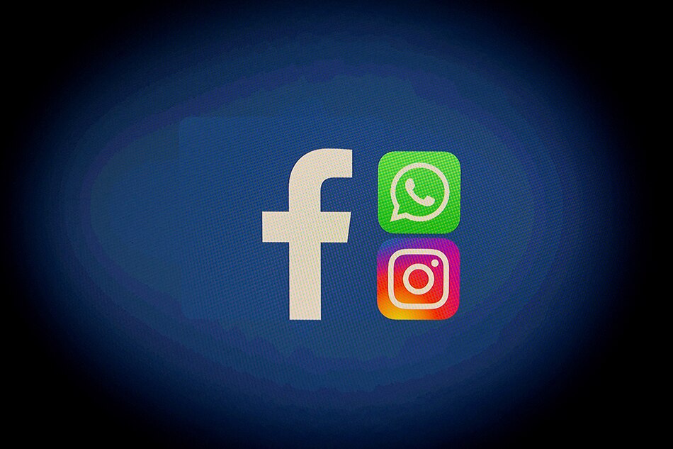 Facebook, WhatsApp and Instagram logos are displayed in this illustration taken October 4, 2021. Dado Ruvic,Reuters/Illustration/File Photo
