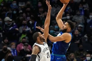 NBA: Towns takes over in 4th as Wolves beat Nets