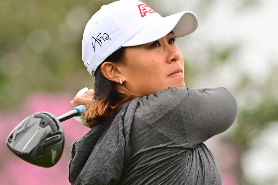 Danielle Kang of the United States plays her shot from the 16th tee during the final round of the 2022 Hilton Grand Vacations Tournament of Champions at Lake Nona Golf & Country Club on January 23, 2022 in Orlando, Florida. Julio Aguilar, Getty Images/AFP
