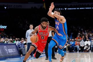 NBA: Bulls build 28-point edge, hold off Thunder