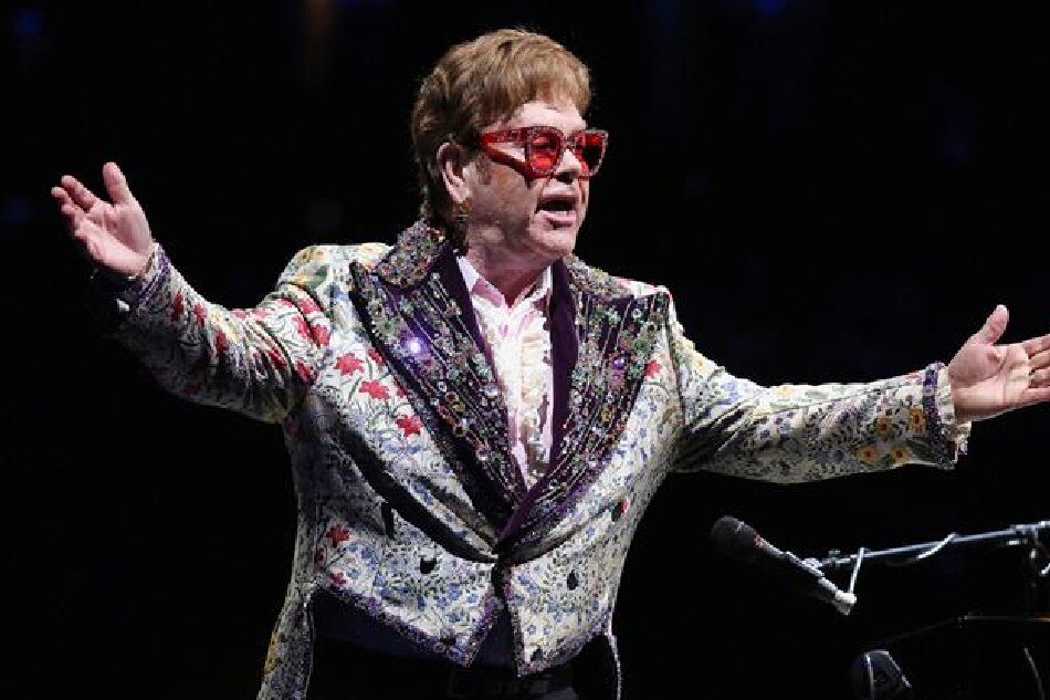 Elton John performs as he returns to complete his Farewell Yellow Brick Road Tour since it was postponed due to coronavirus disease (COVID-19) restrictions in 2020, in New Orleans, Louisiana, U.S. January 19, 2022. Jonathan Bachman, Reuters