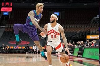 NBA: Raptors hand Hornets second loss in a row