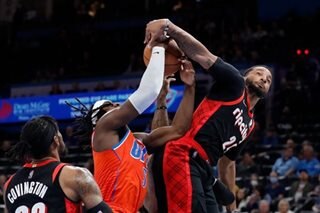 NBA: Thunder rally past Blazers to end seven-game skid