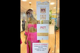 Women's clothing store bans men in Brazil
