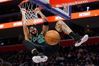 NBA: Jayson Tatum, Celtics knock off Pistons