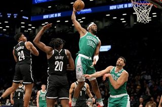Streaking Celtics wallop Nets, who lose 9th straight