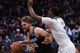 NBA: Kings top Wolves behind Sabonis' strong debut