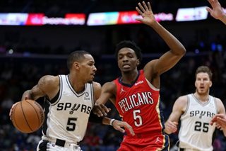 NBA: Spurs defeat Pelicans behind Dejounte Murray's 31