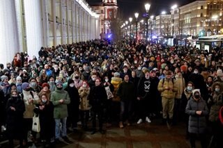 Thousands in Russia protest Ukraine war